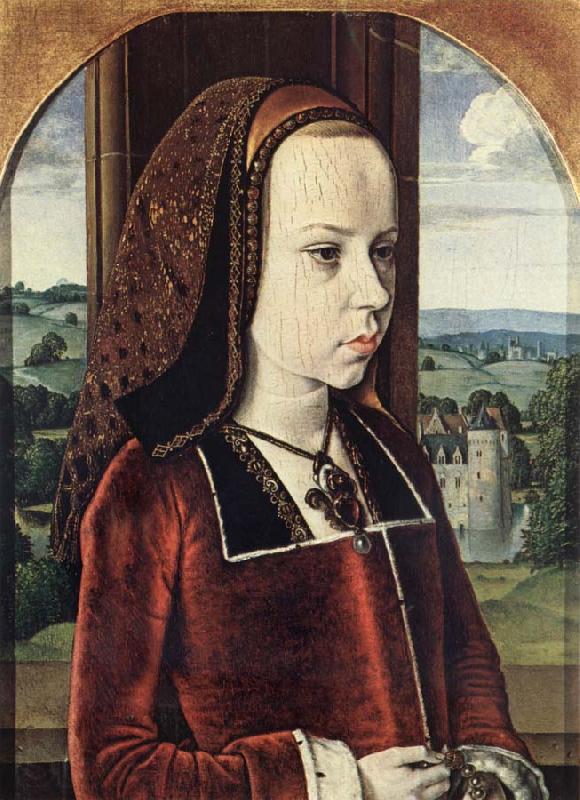 Master of Moulins Portrait of a Young Princess